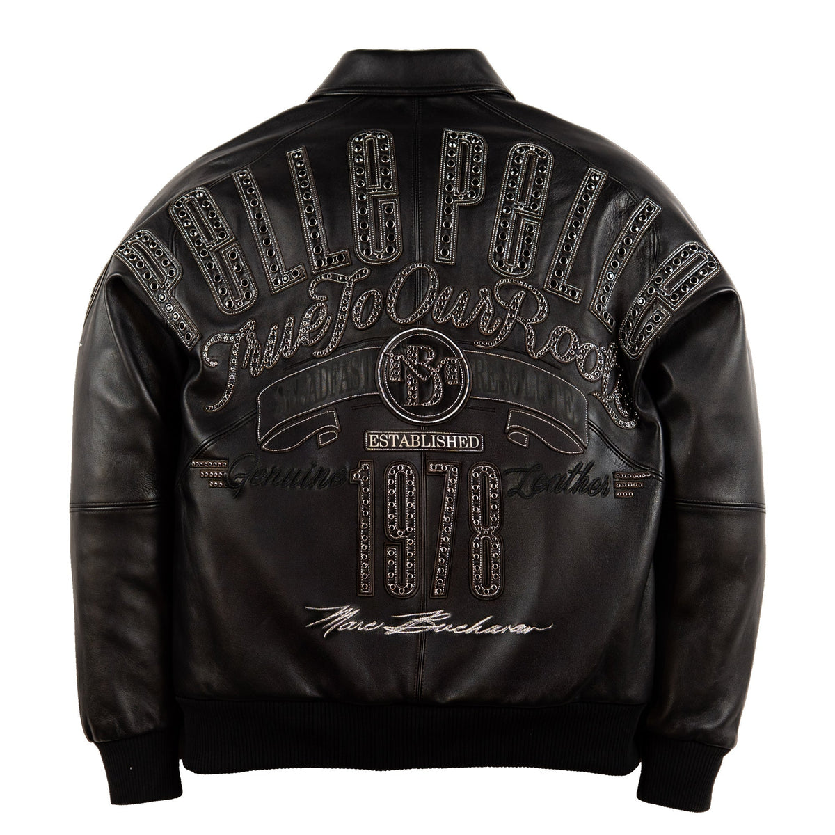 978" studded varsity jackets in my feed this fall and a lot of people getting burned. I make leather jackets for a living, so here's what to check, no matter who you buy from