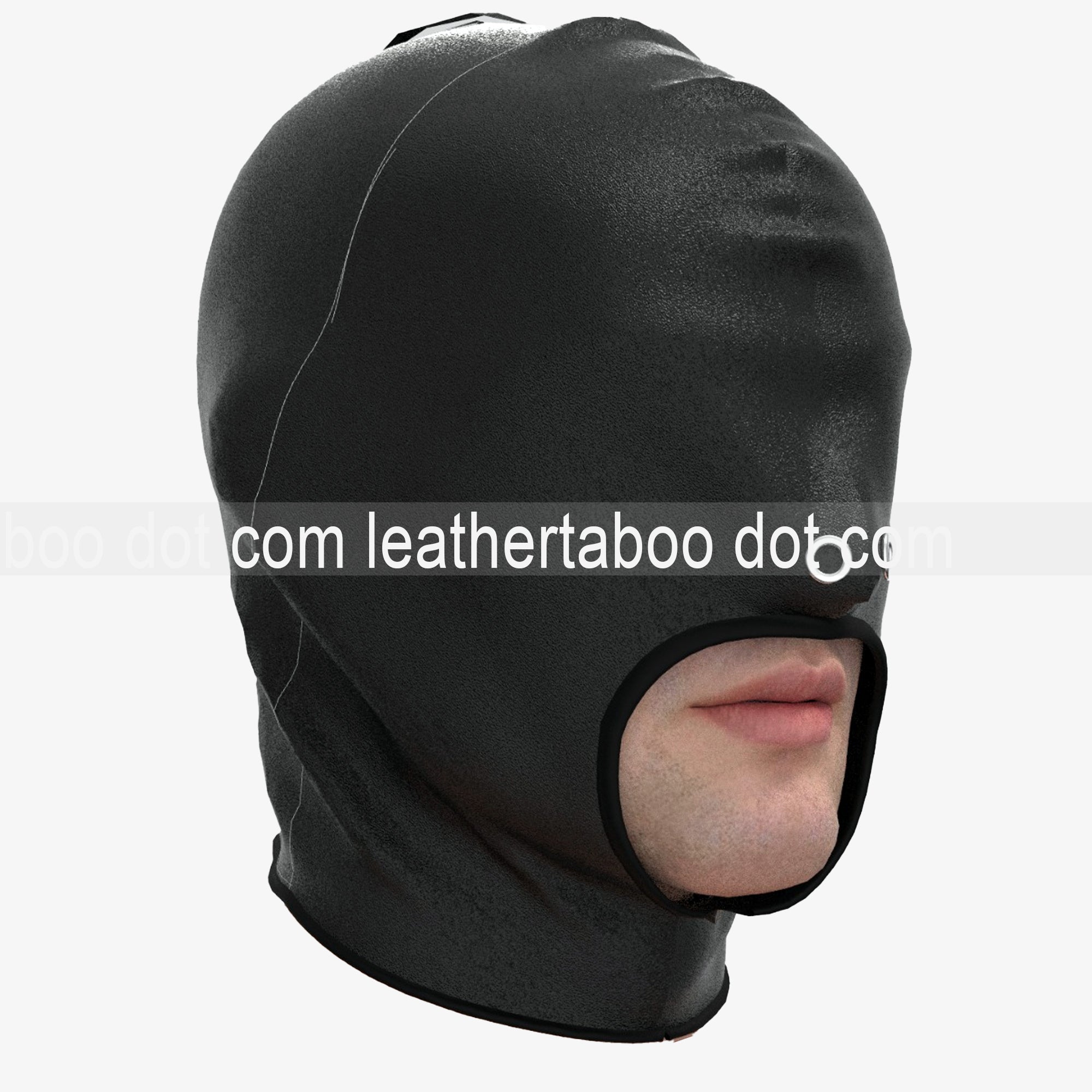 leather face mask from your store, leathertaboo.com. - leather taboo