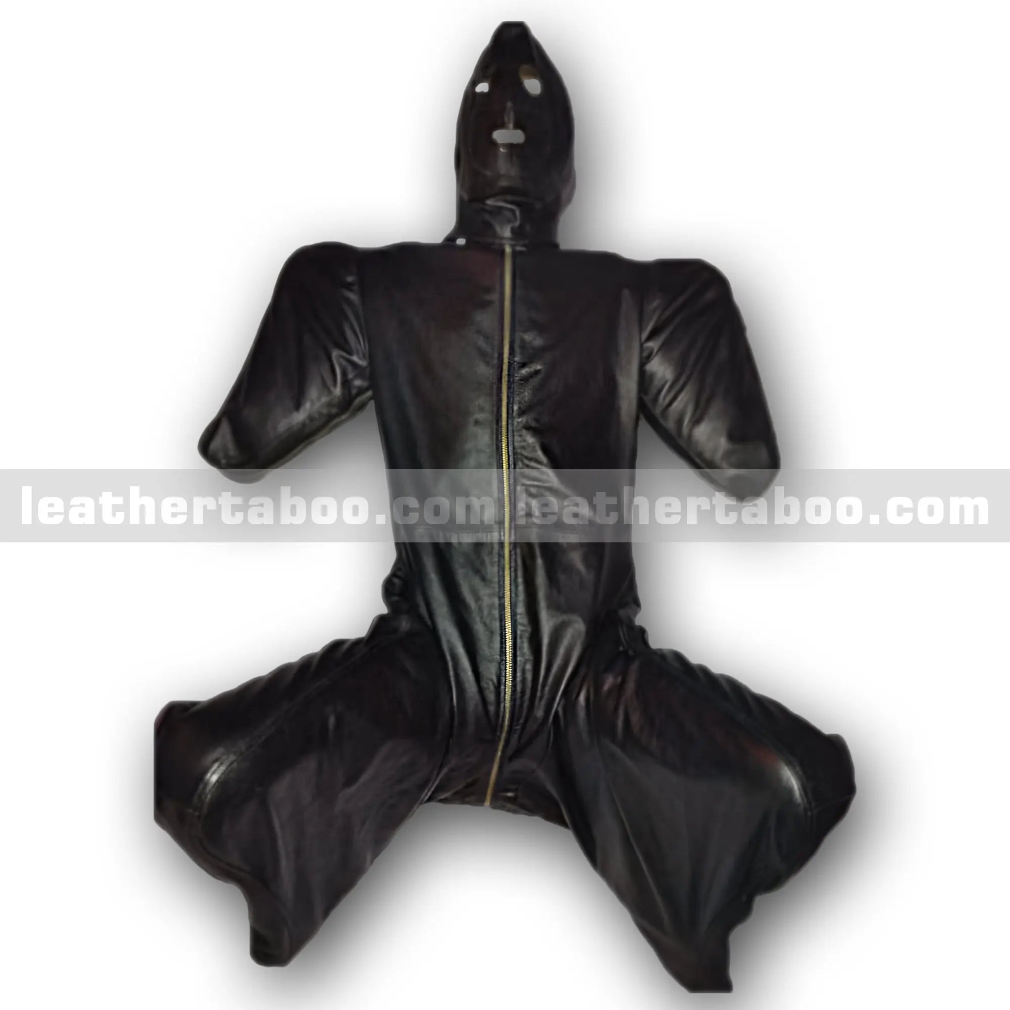 Full Enclosure Leather Sleep Sack Suit โ Premium Cowhide | Unisex - Leather taboo
