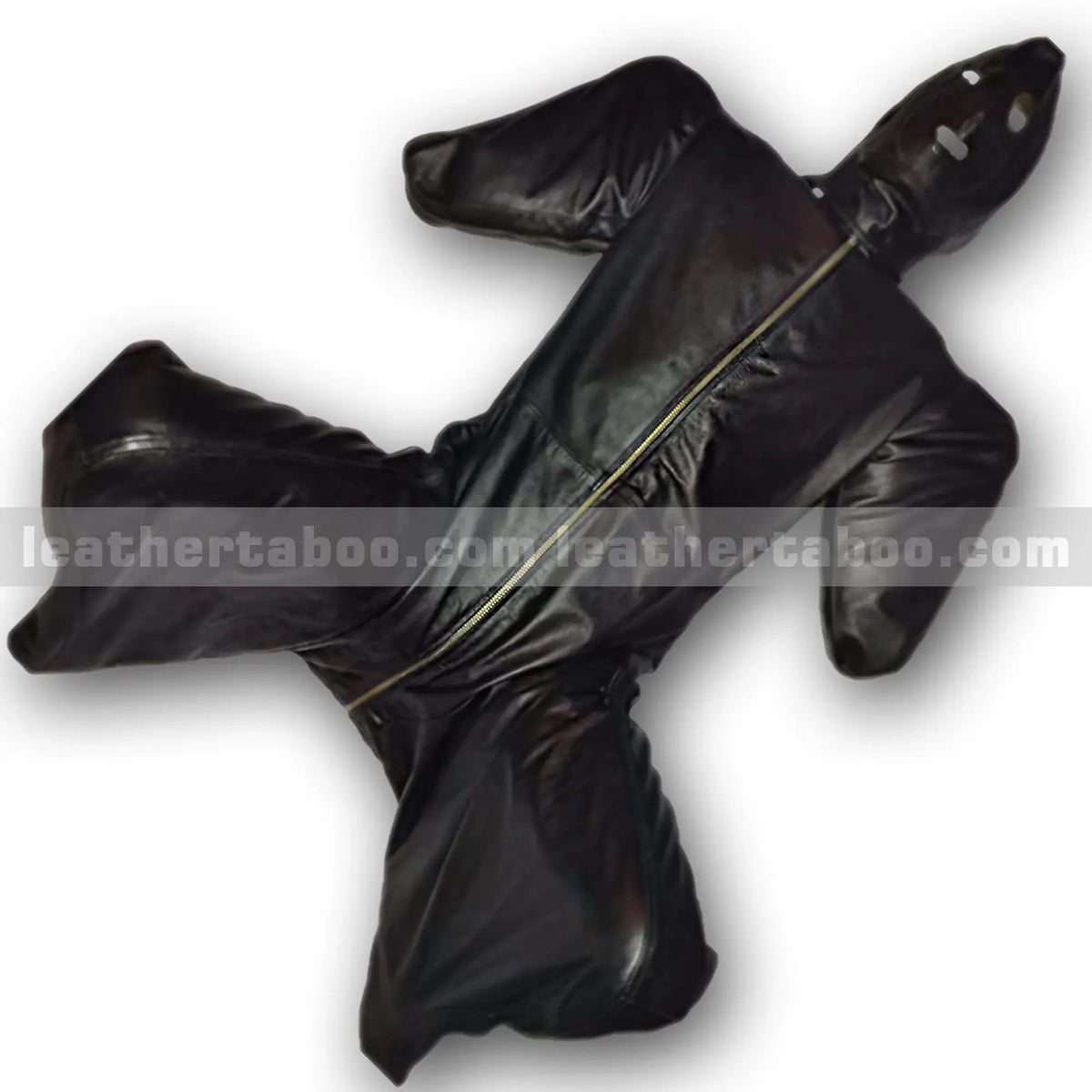 Full Enclosure Leather Sleep Sack Suit – Premium Cowhide | Unisex - Leather taboo