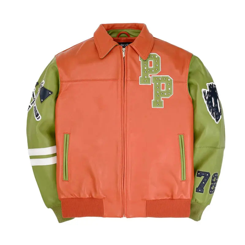 PELLE PELLE ORANGE RENEGADES LEATHER JACKET