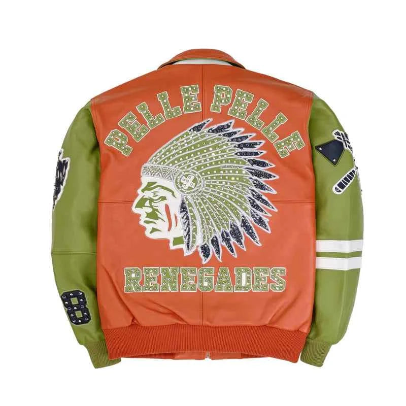 PELLE PELLE ORANGE RENEGADES LEATHER JACKET