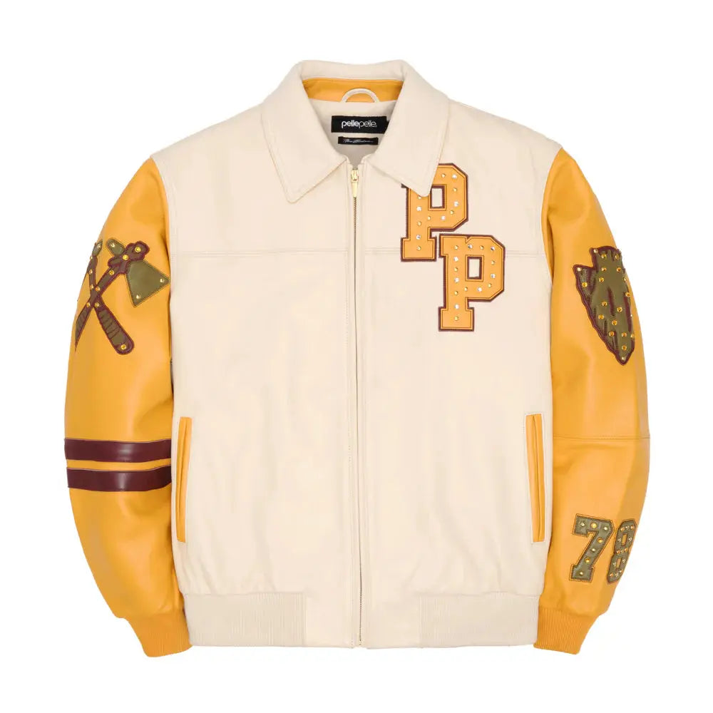 Renegades Genuine Plush Leather Jacket, back view