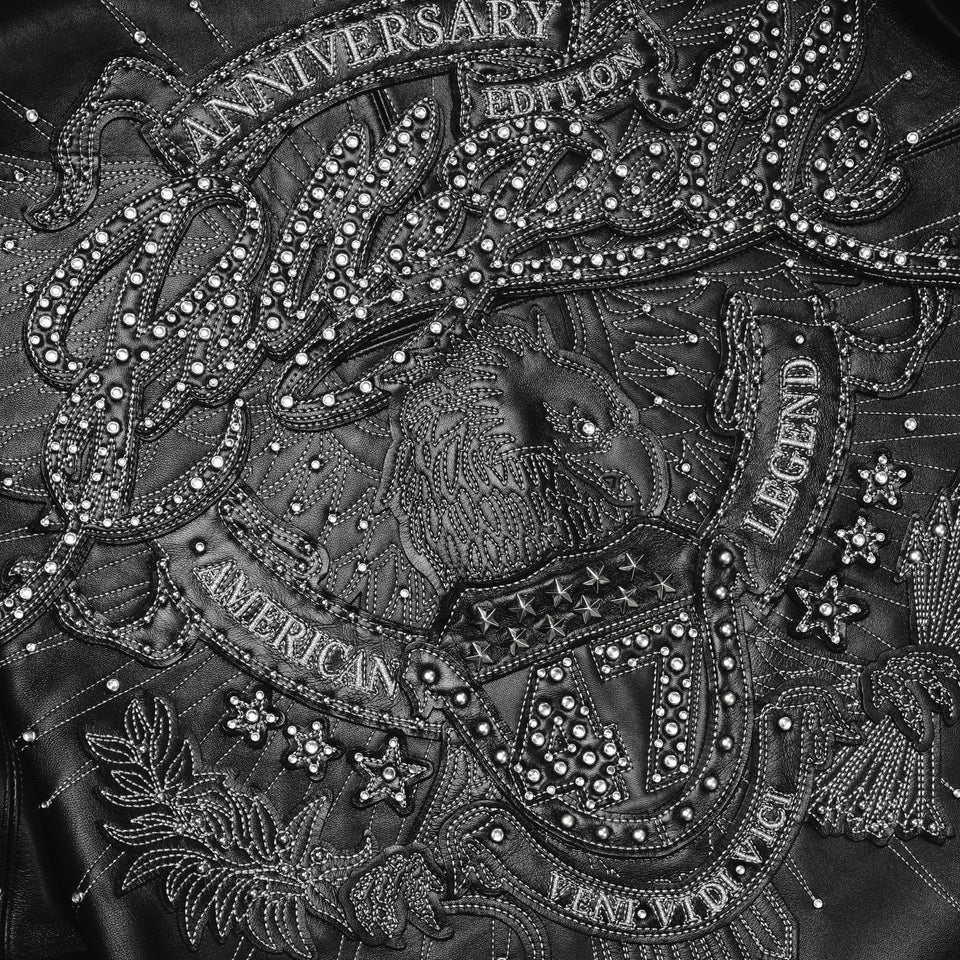 Pelle Pelle 47th Anniversary Black Jacket (Copy) leathertaboo.com