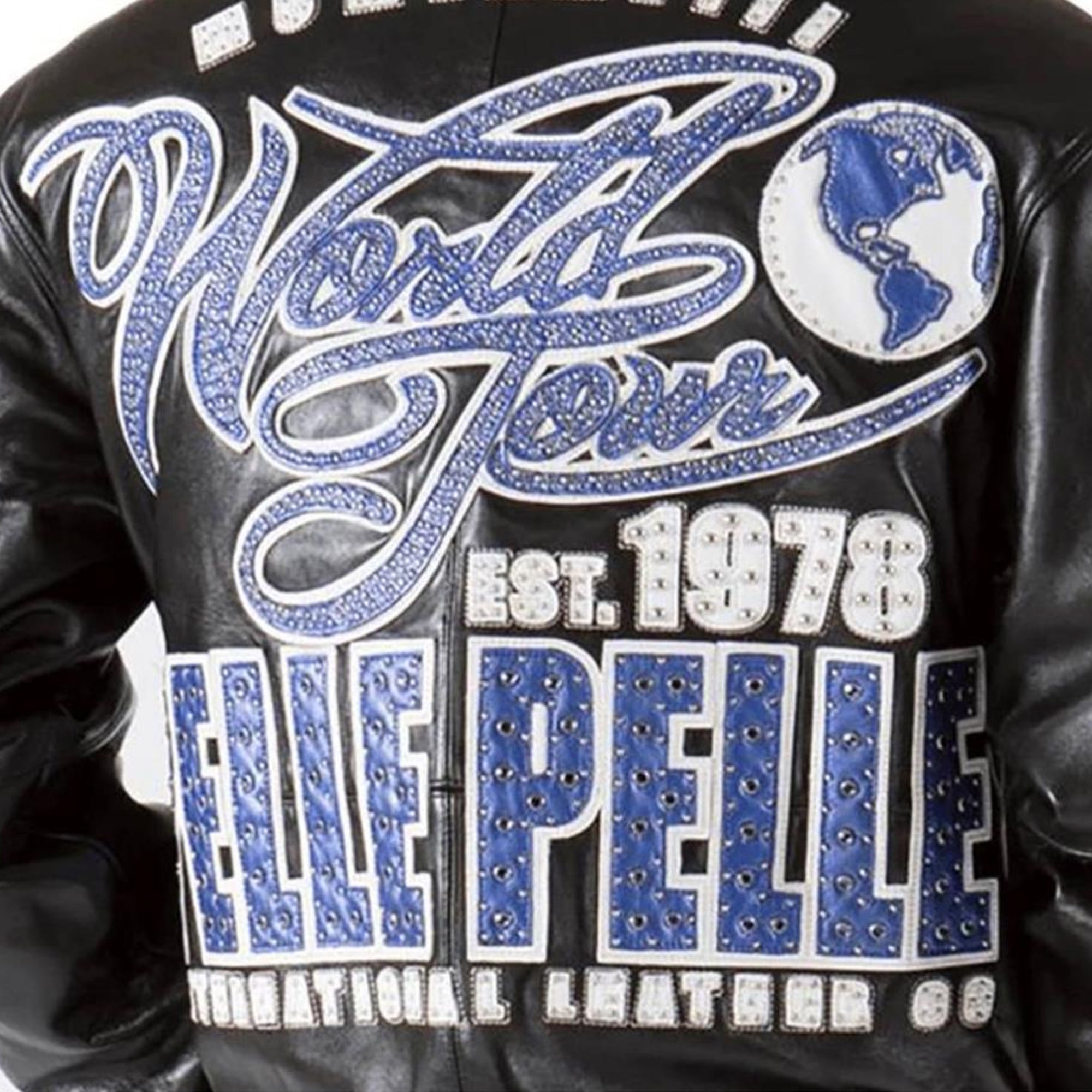 Men's Black Pelle Pelle 1978 Bomber Jacket – Premium Cowhide Leather