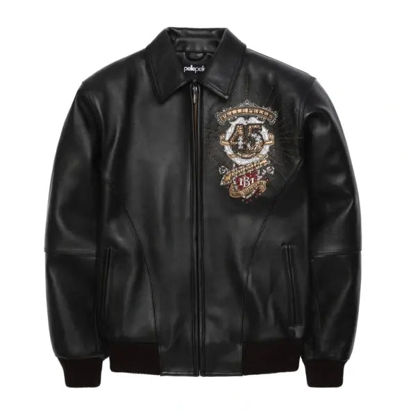 Pelle Pelle 45th Anniversary Black Leather Jacket