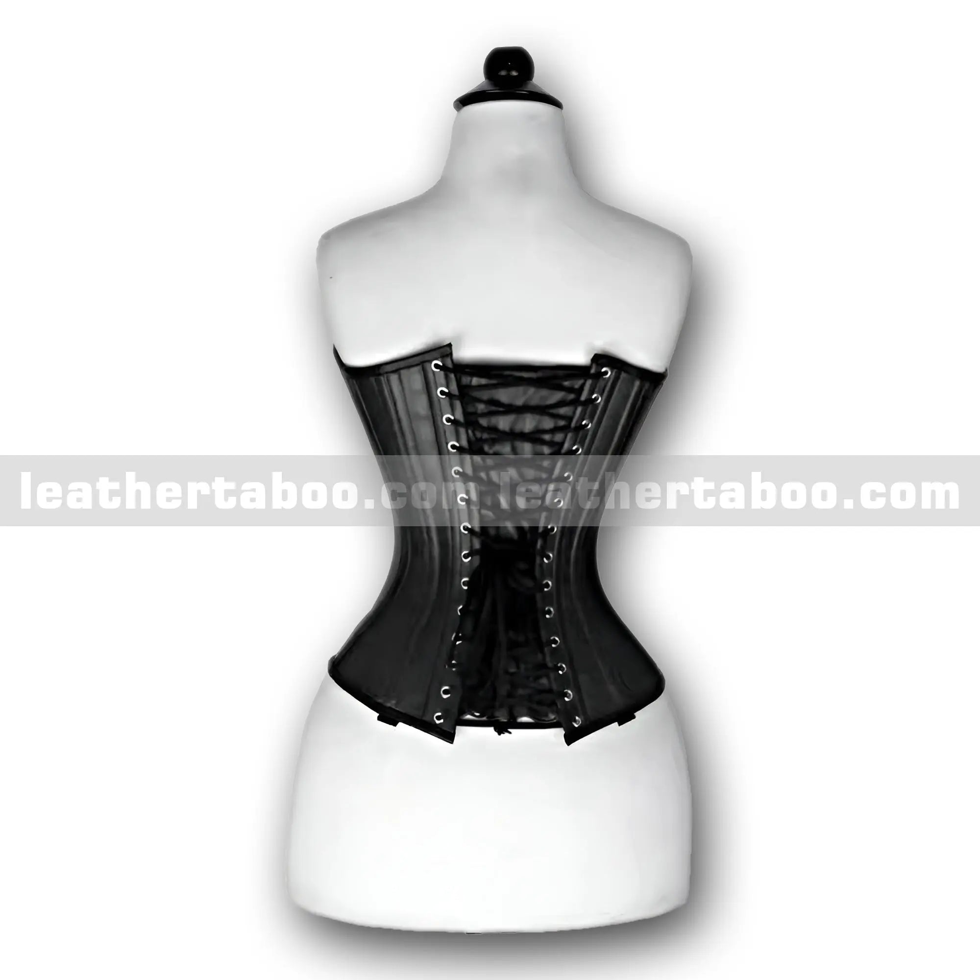 Premium Sheepskin Leather Overbust Corset for Women - Leather taboo