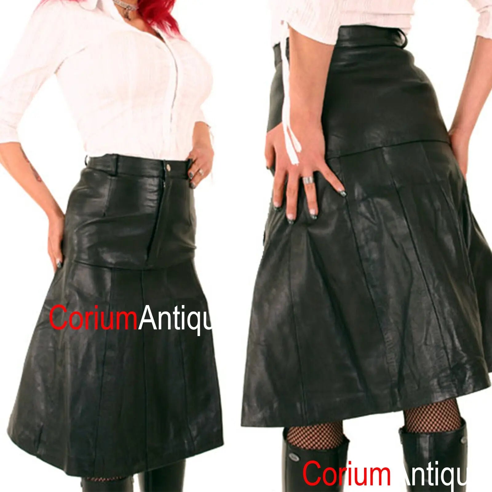 Women's Real Sheepskin Leather Stylish Skirt For Party & night club wear
