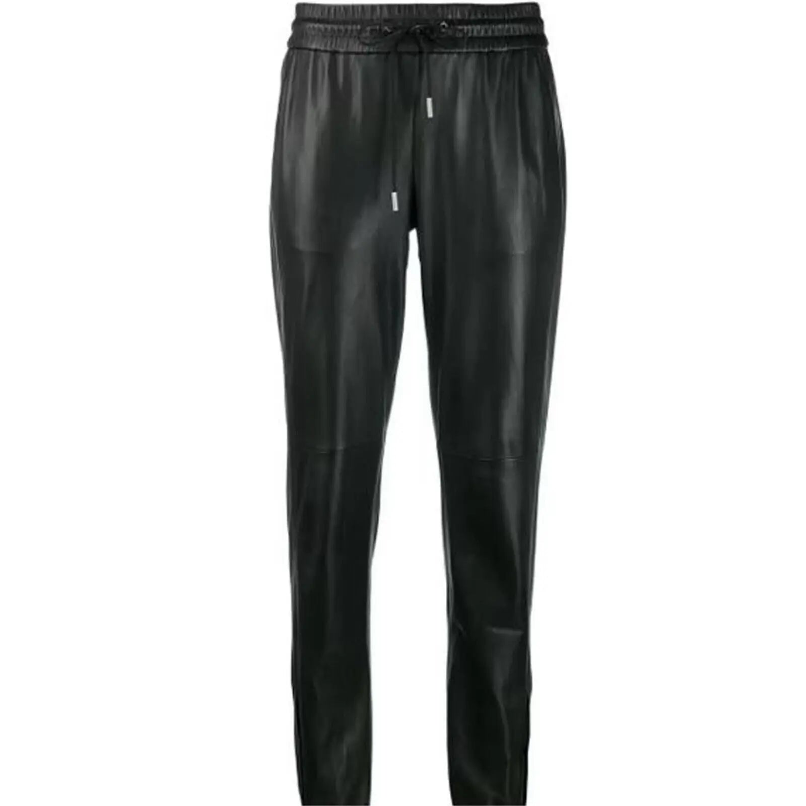 Women's 100% Real Genuine Leather Biker Pants - Motorcycle Leather Pants