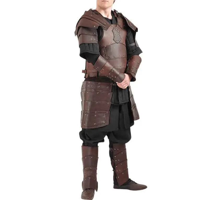 Real Leather Game Of Thrones John Snow Replica Armor - Theatrical Leather Brigandine Style Armor