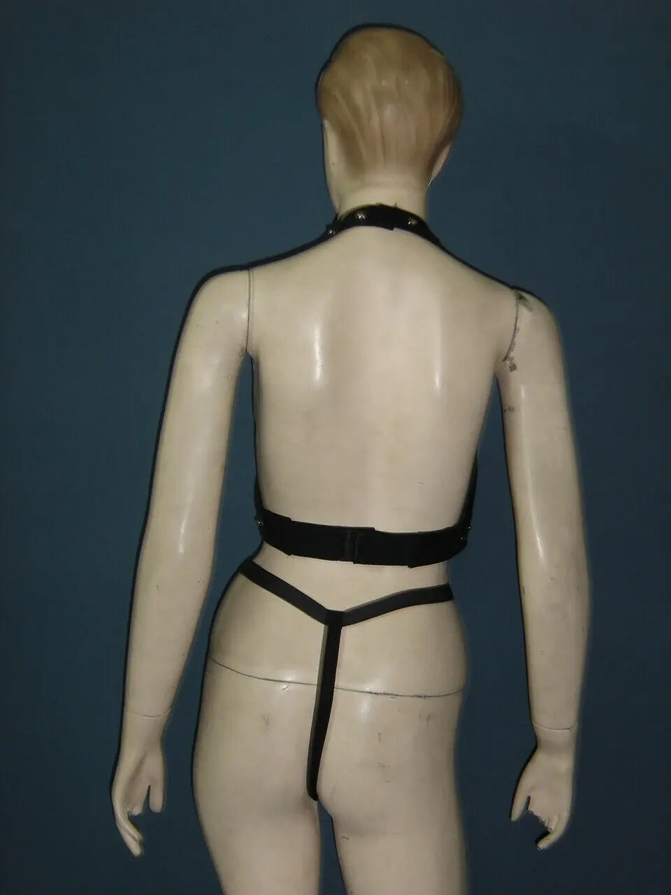 Women's Real Sheepskin Leather Bra And Panty Set