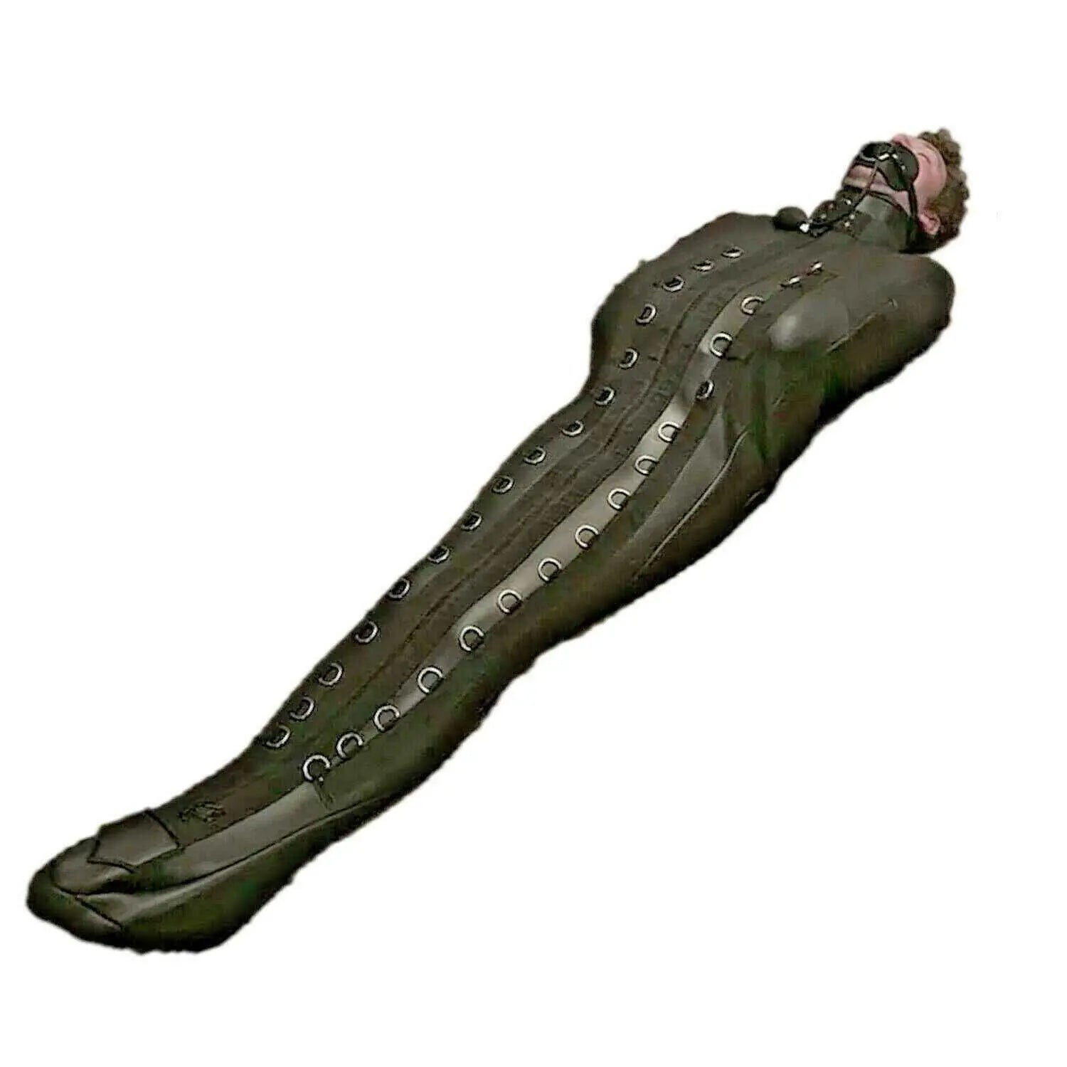 Real Leather Sleep Sack Heavy Duty Bondage Bag - BDSM Extreme Submission Bondage Bag