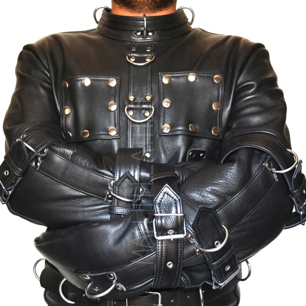 Cow leather Sleep Sack Bondage Body Bag Bdsm Mummy Seductive Restricted Bondage