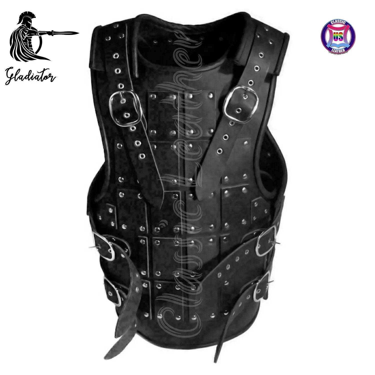 Medieval Mercenaries Brigandine knight Viking renaissance Leather Armor LARP SCA