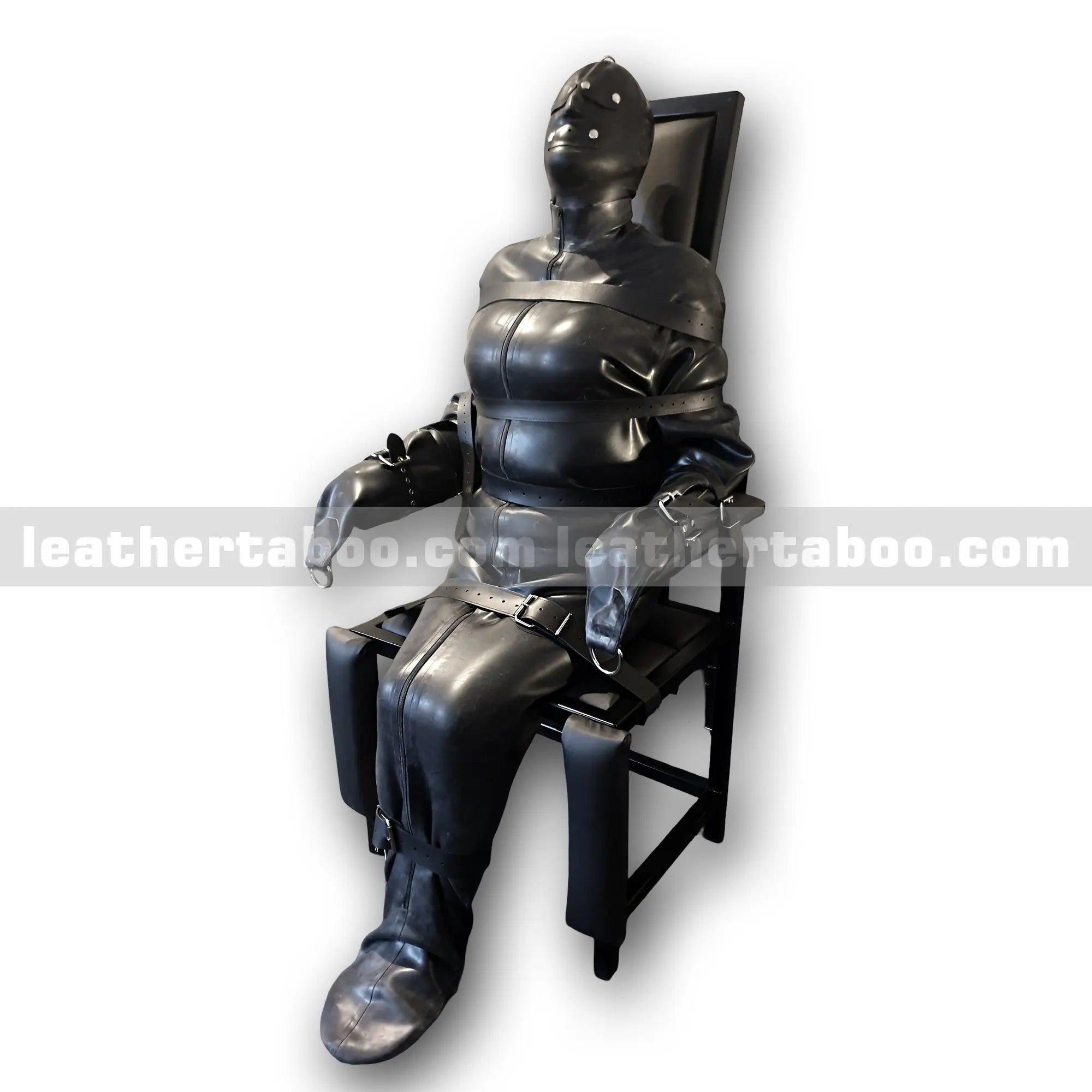 Premium Restraint Suit in Plan Cowhide Leather โ Womenโs Edition - Leather taboo