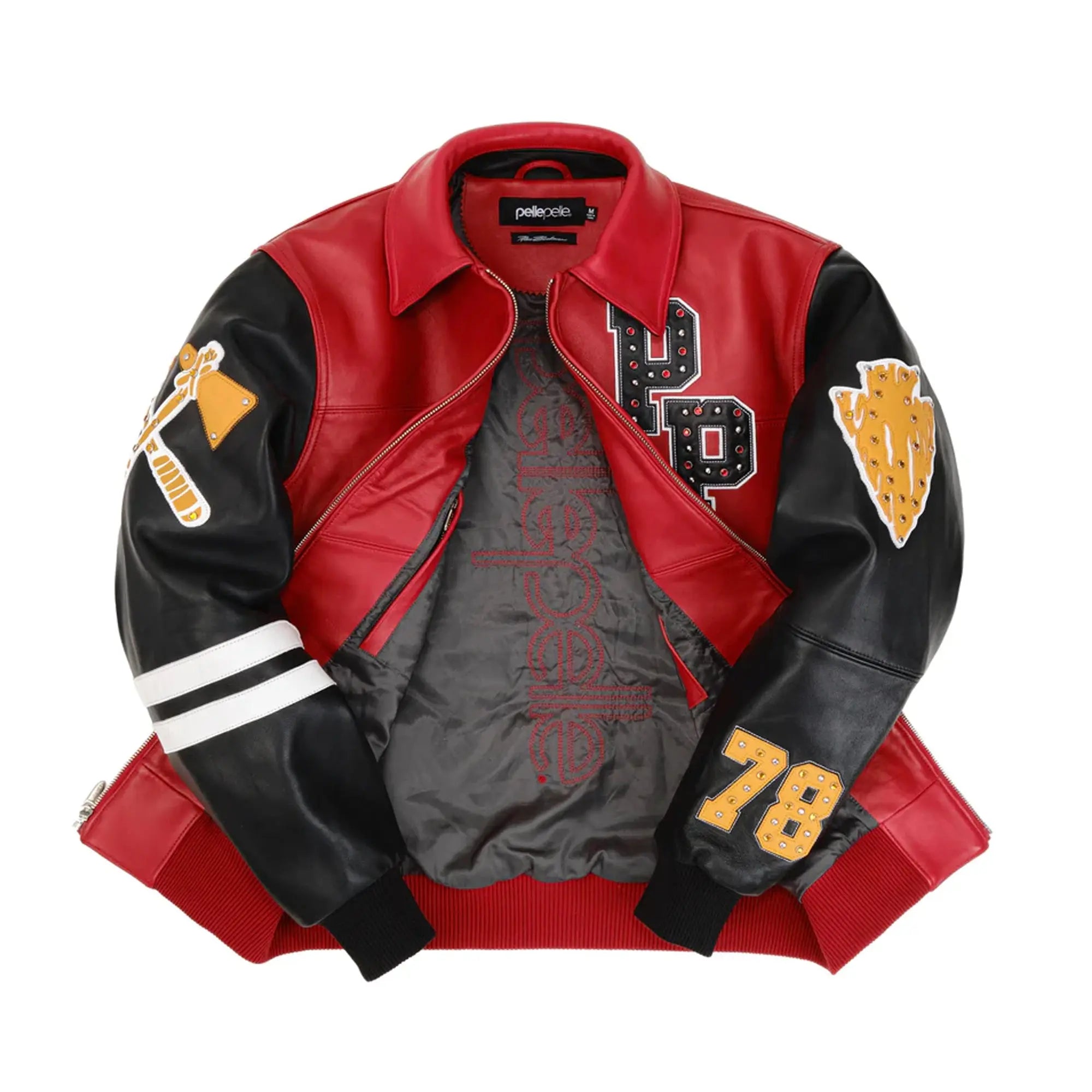 Calf Leather Pelle Pelle Men Supreme Renegades Jacket Leather Jacket - Leather taboo