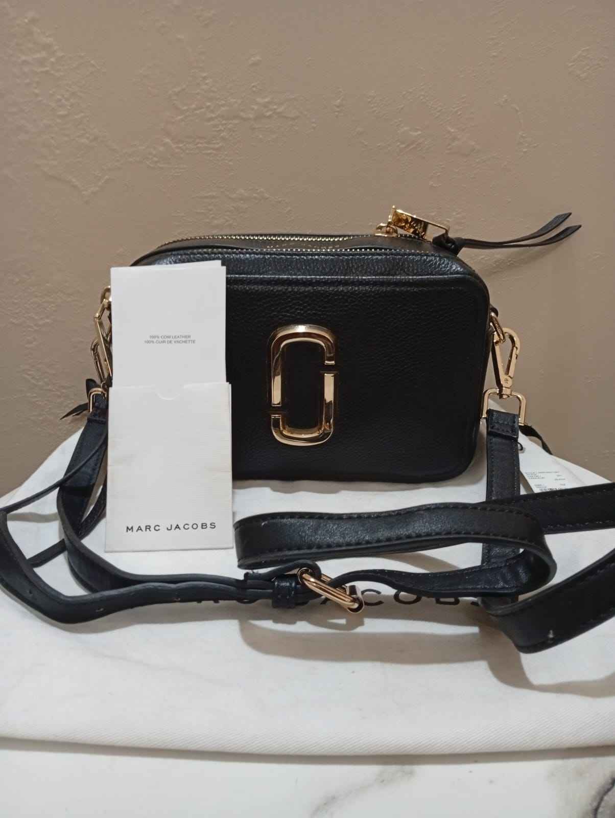 MARC JACOBS Marc Jacobs Snapshot bag in saffiano leather