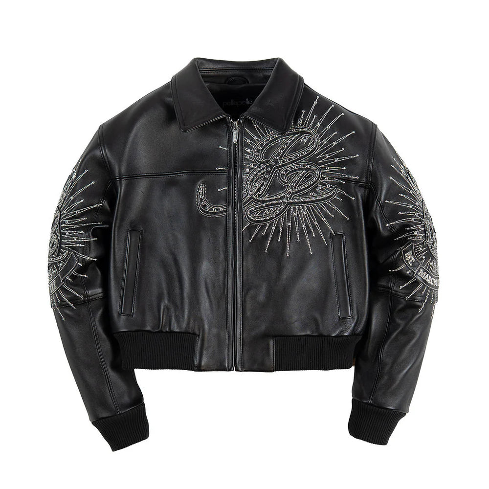 PELLE PELLE 48TH ANNIVERSARY WOMENS CROP JACKET leathertaboo.com