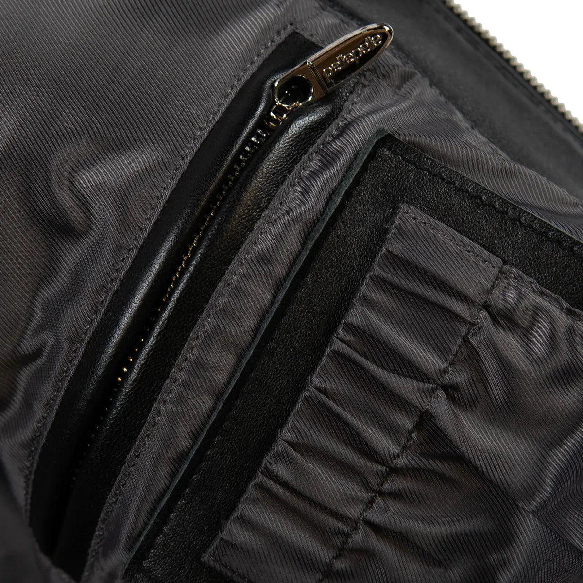 Queen Women's Leather Crop Jacket, detail view 4
