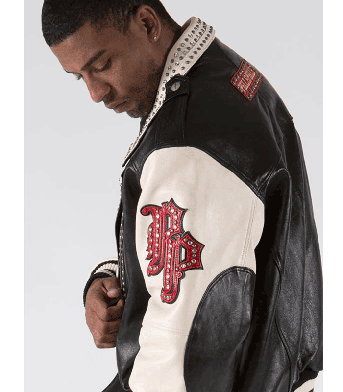 Mens Pelle Pelle Black 1978 Biker Leather Jacket leathertaboo.com