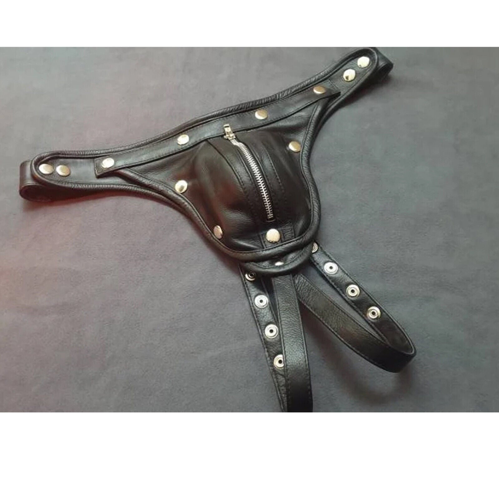 Handmade leather jockstrap premium fashion underwear style