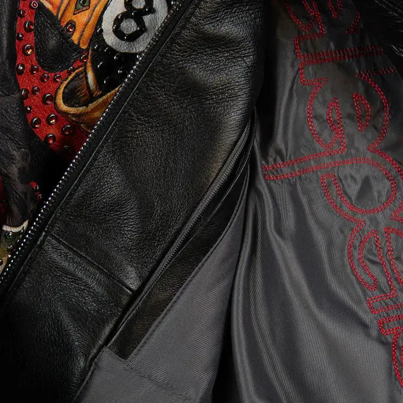 Custom Casino Theme Crop Jacket with Premium Details