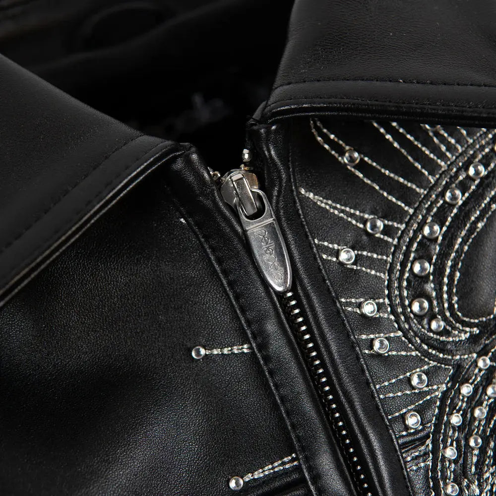 PELLE PELLE 48TH ANNIVERSARY WOMENS CROP JACKET leathertaboo.com