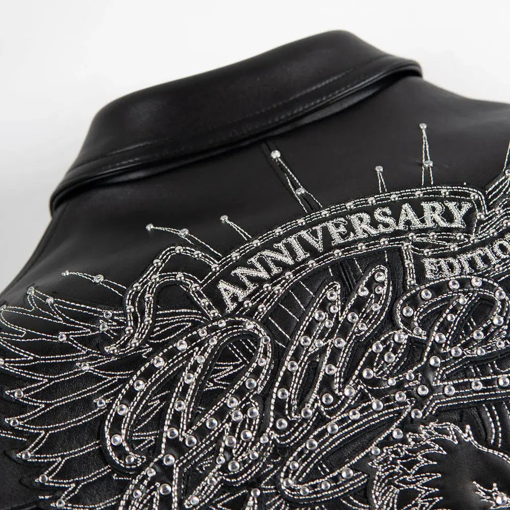 PELLE PELLE 48TH ANNIVERSARY WOMENS CROP JACKET leathertaboo.com