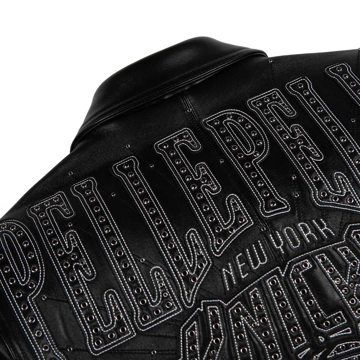 Pelle Pelle x FISLL for the city of knicks jacket