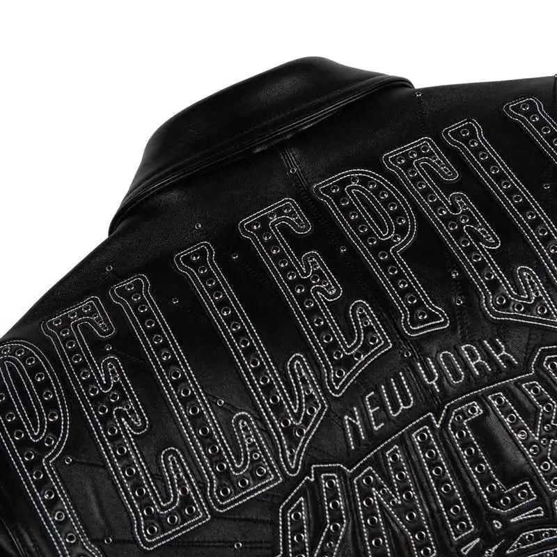 FISLL City of Knicks Women's Black Leather Jacket - Leather Taboo