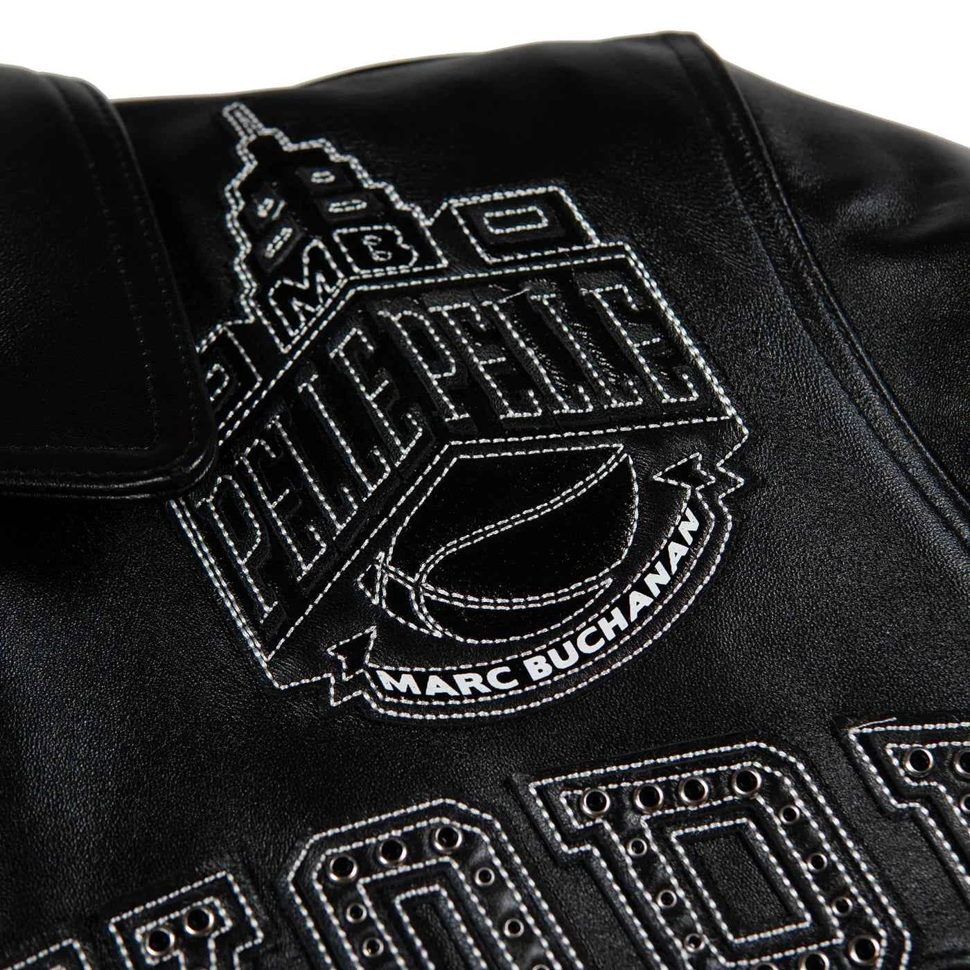 Pelle Pelle x FISLL for the city of knicks jacket
