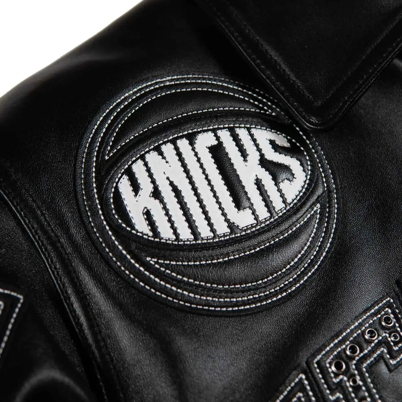 Pelle Pelle x FISLL for the city of knicks jacket