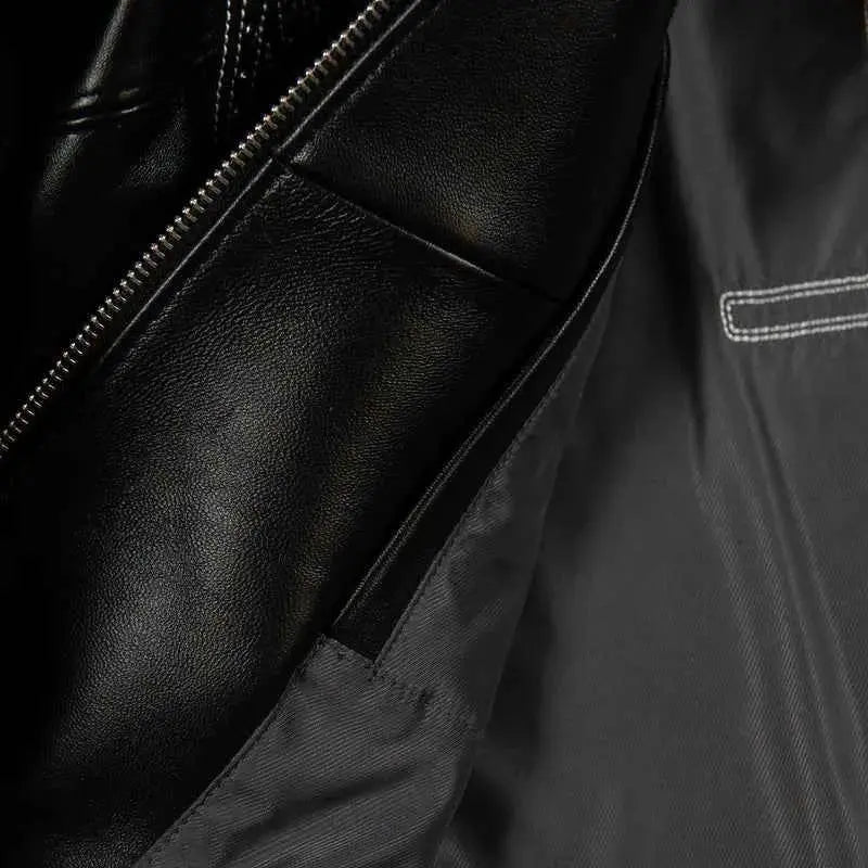 FISLL City of Knicks Women's Black Leather Jacket - Leather Taboo