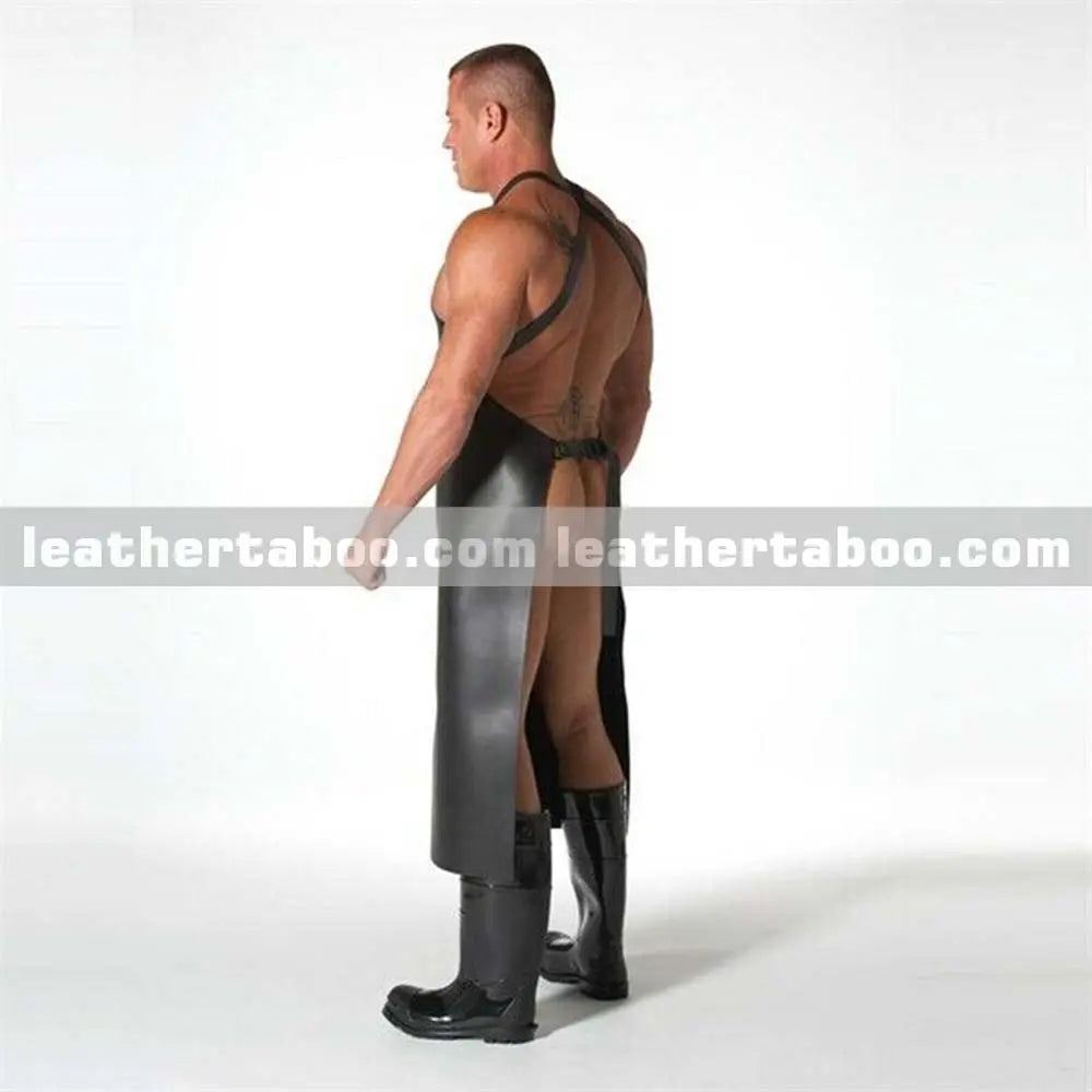 Men's Genuine Leather Apron By Leather taboo