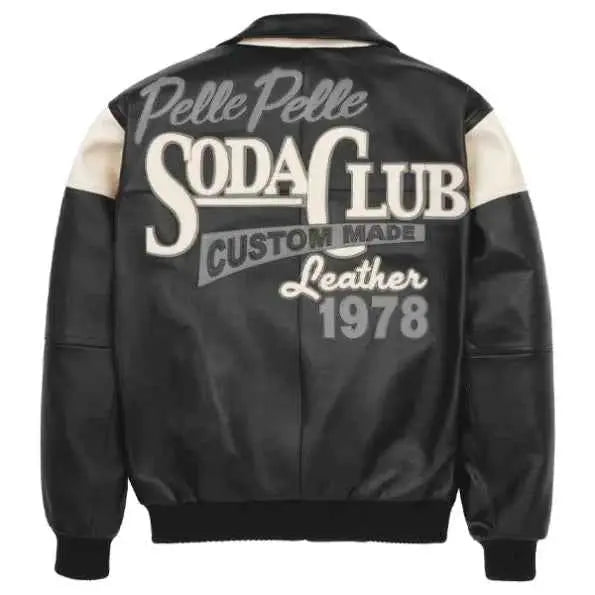 Best Pelle Pelle Custom Made Black Leather Jacket