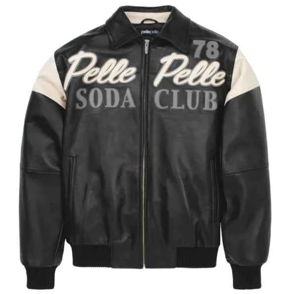 Best Pelle Pelle Black Custom Made Leather Jacket
