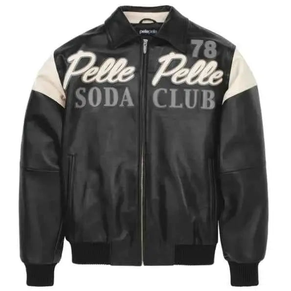 Best Pelle Pelle Custom Made Black Leather Jacket
