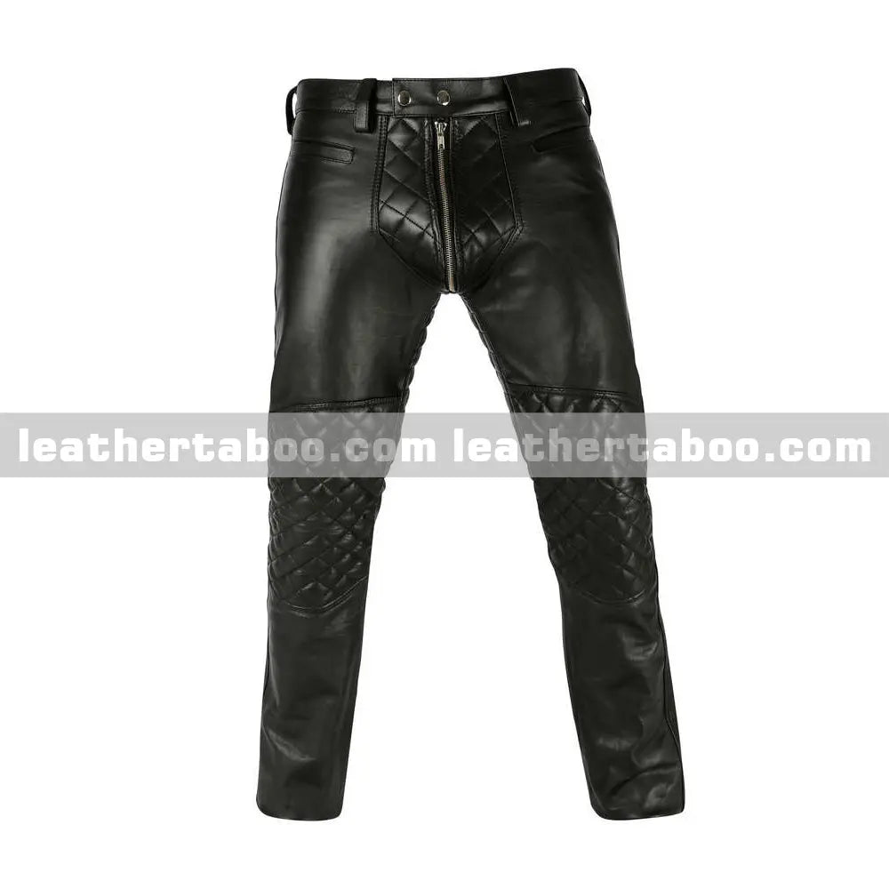 Menโs Genuine Leather Pants - Leather taboo