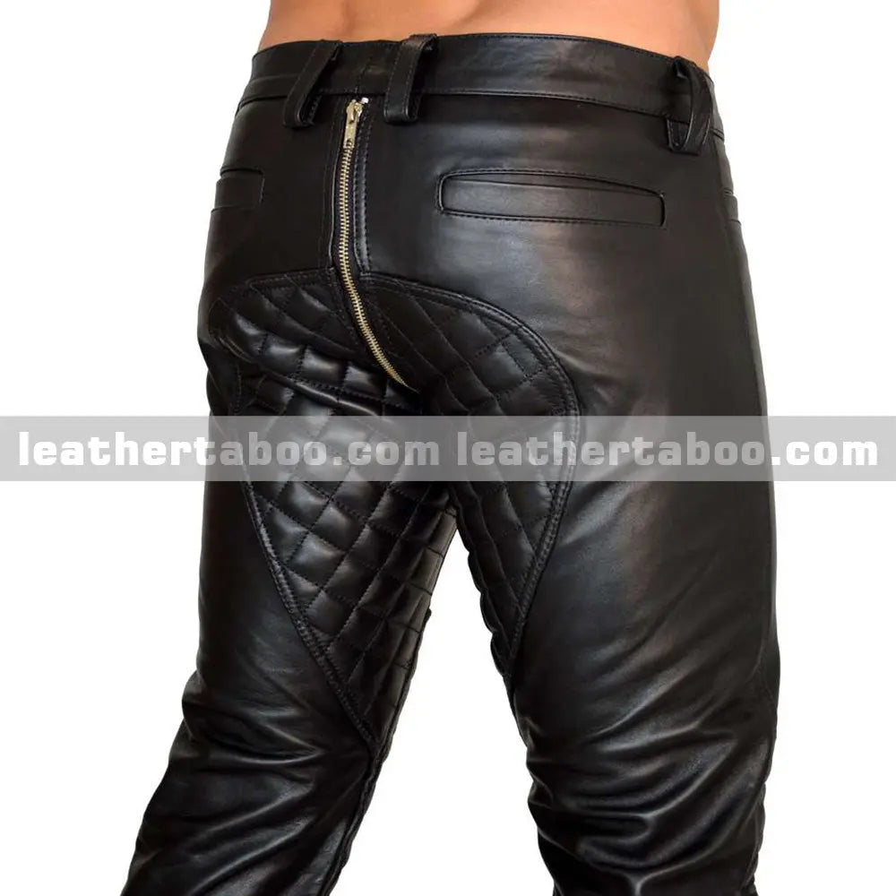 Menโs Genuine Leather Pants - Leather taboo