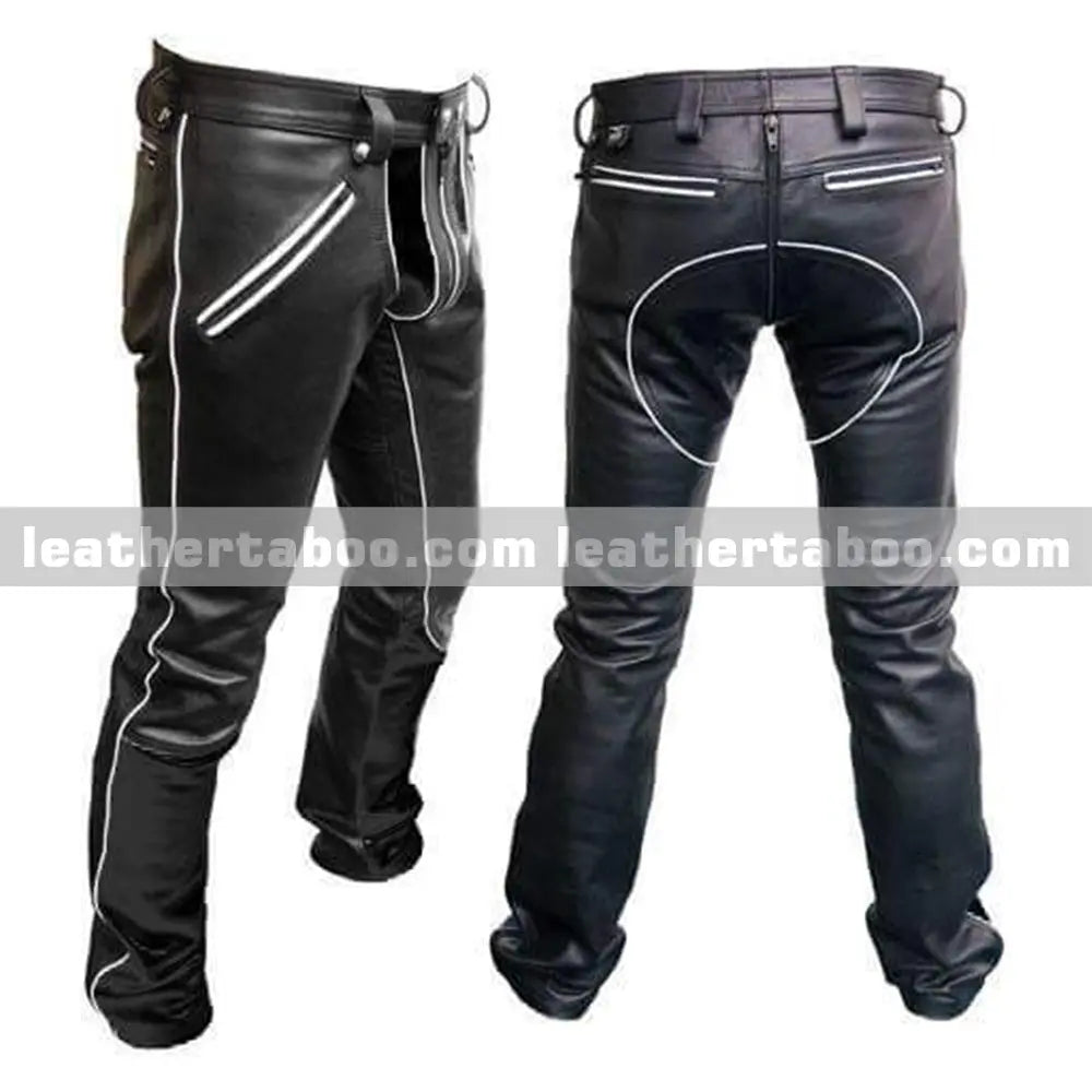 Menโs Genuine Leather Pants - Leather taboo