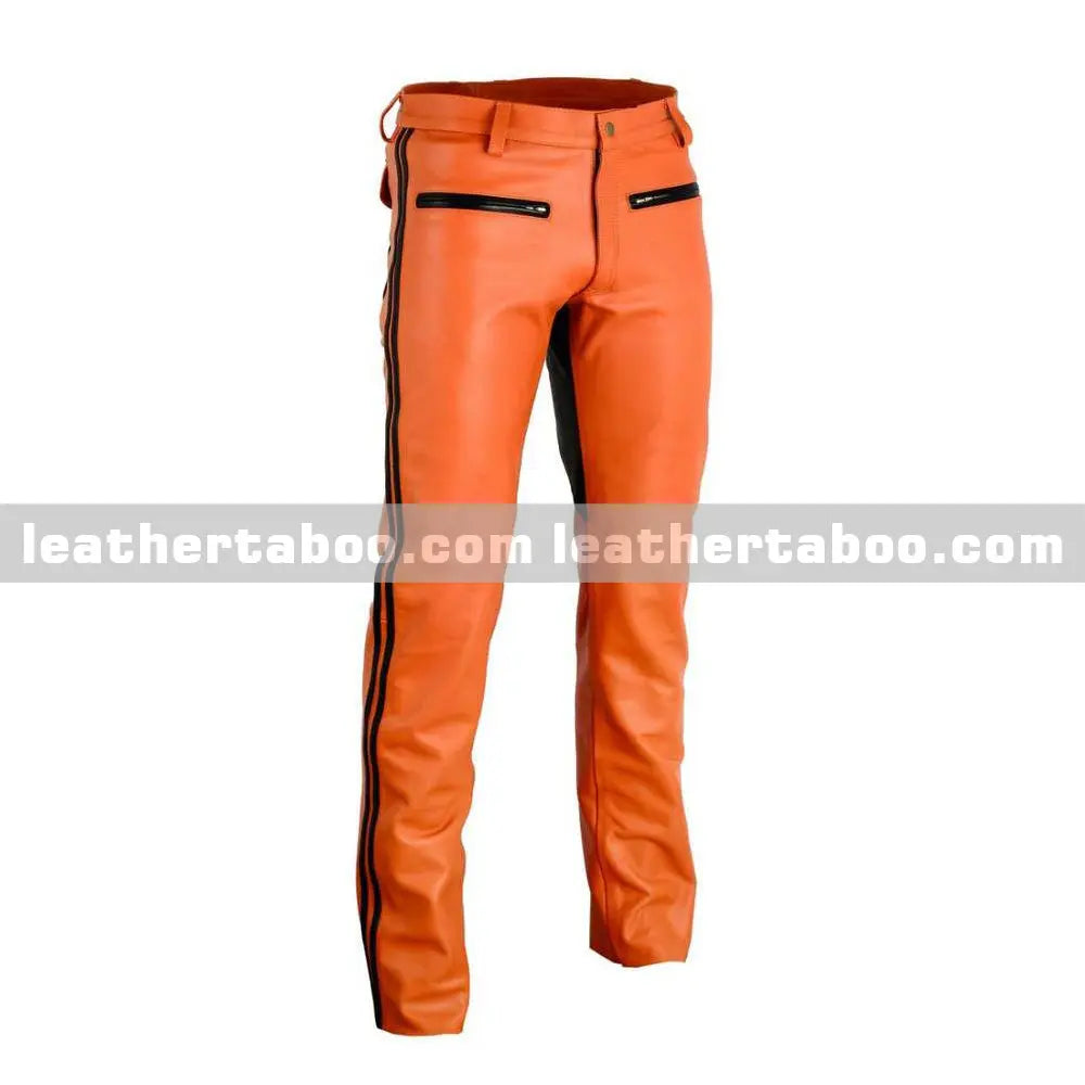 Menโs Genuine Leather Pants - Leather taboo