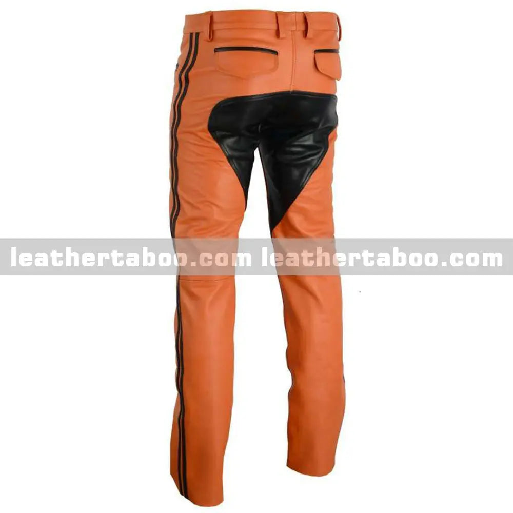 Menโs Genuine Leather Pants - Leather taboo