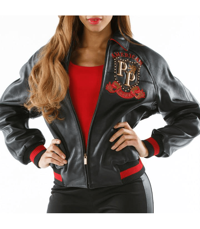 Pelle Pelle American Rebel Marc Buchanan Womens Black Jacket