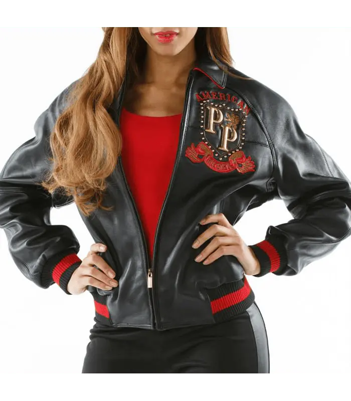 Pelle Pelle American Rebel Marc Buchanan Women's Black Leather Jacket
