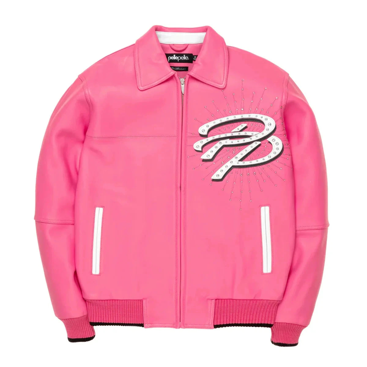 Pelle Pelle Greatest Of All Time Marc Buchanan 1978 Pink Leather Jacket leathertaboo.com