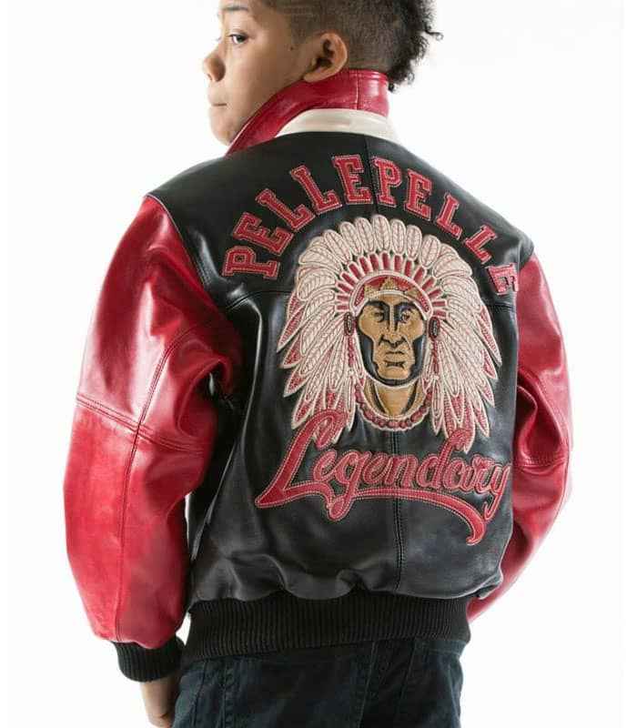 Pelle Pelle Kids Legendary Black Leather Jacket (Copy)