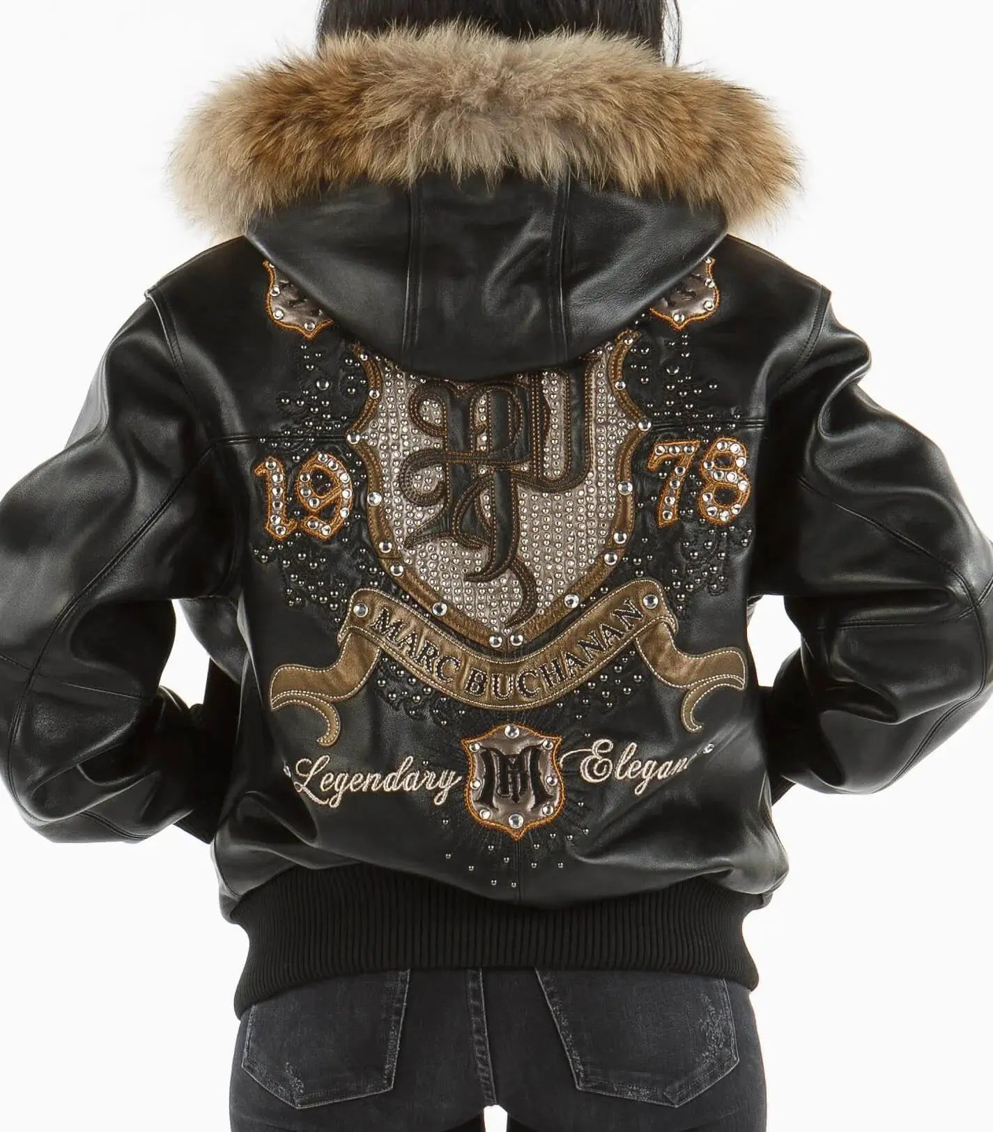 Legendary Leather Jacket, back view