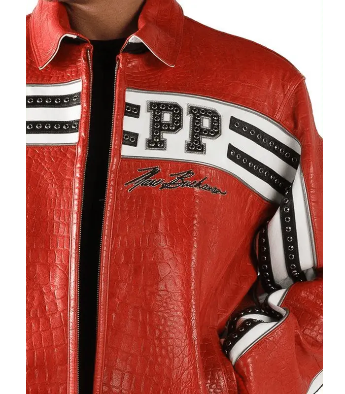 Pelle Pelle World Renown Red Leather Jacket