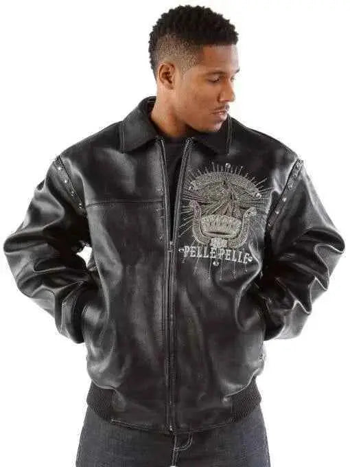 Pelle Pelle Grandmaster Black Leather Jacket (Copy)