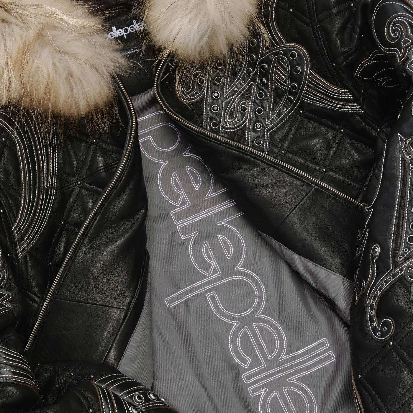 Pelle Pelle Royale Hooded Jacket leathertaboo.com